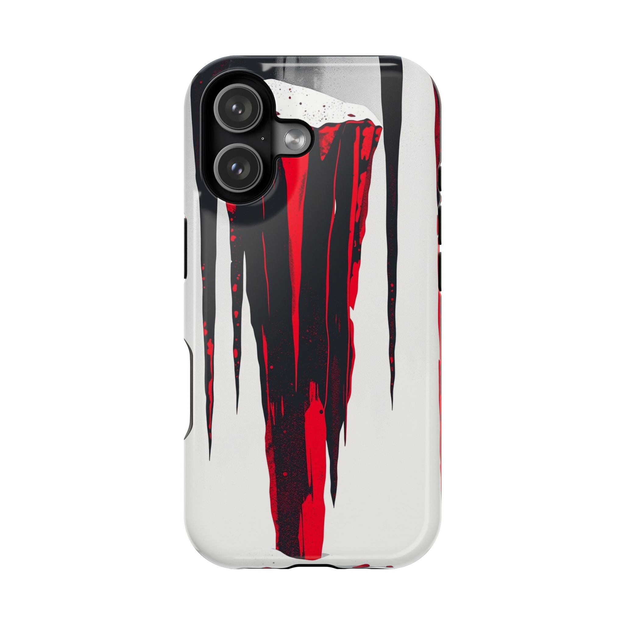 iPhone Black And Crimson Icicle Formation Slim iPhone 15 Everyday · iPhone Case