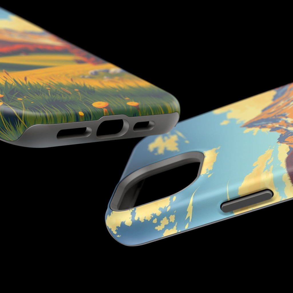 iPhone Radiant Alpine Meadow Design Slim Everyday Designer Case · iPhone Case