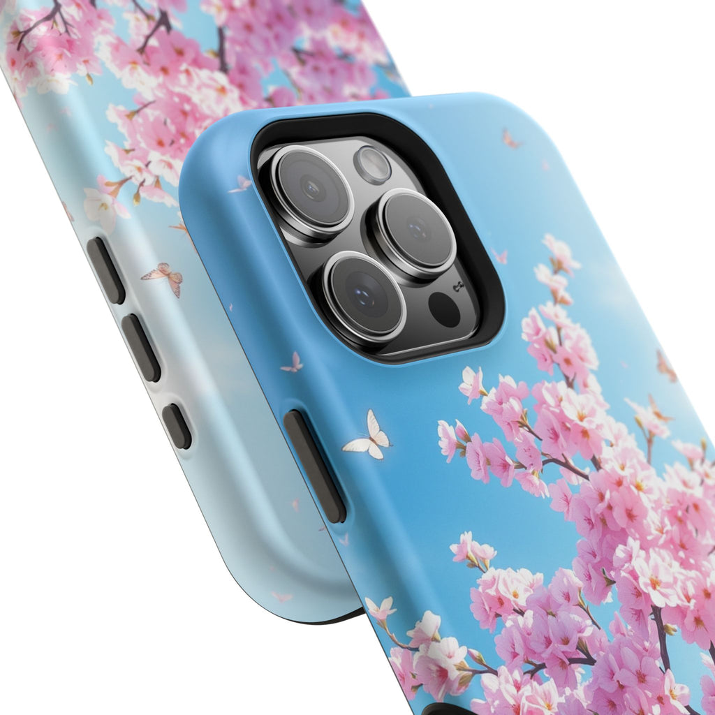 iPhone Cherry Blossom Floral Slim Everyday Designer Case · iPhone Case