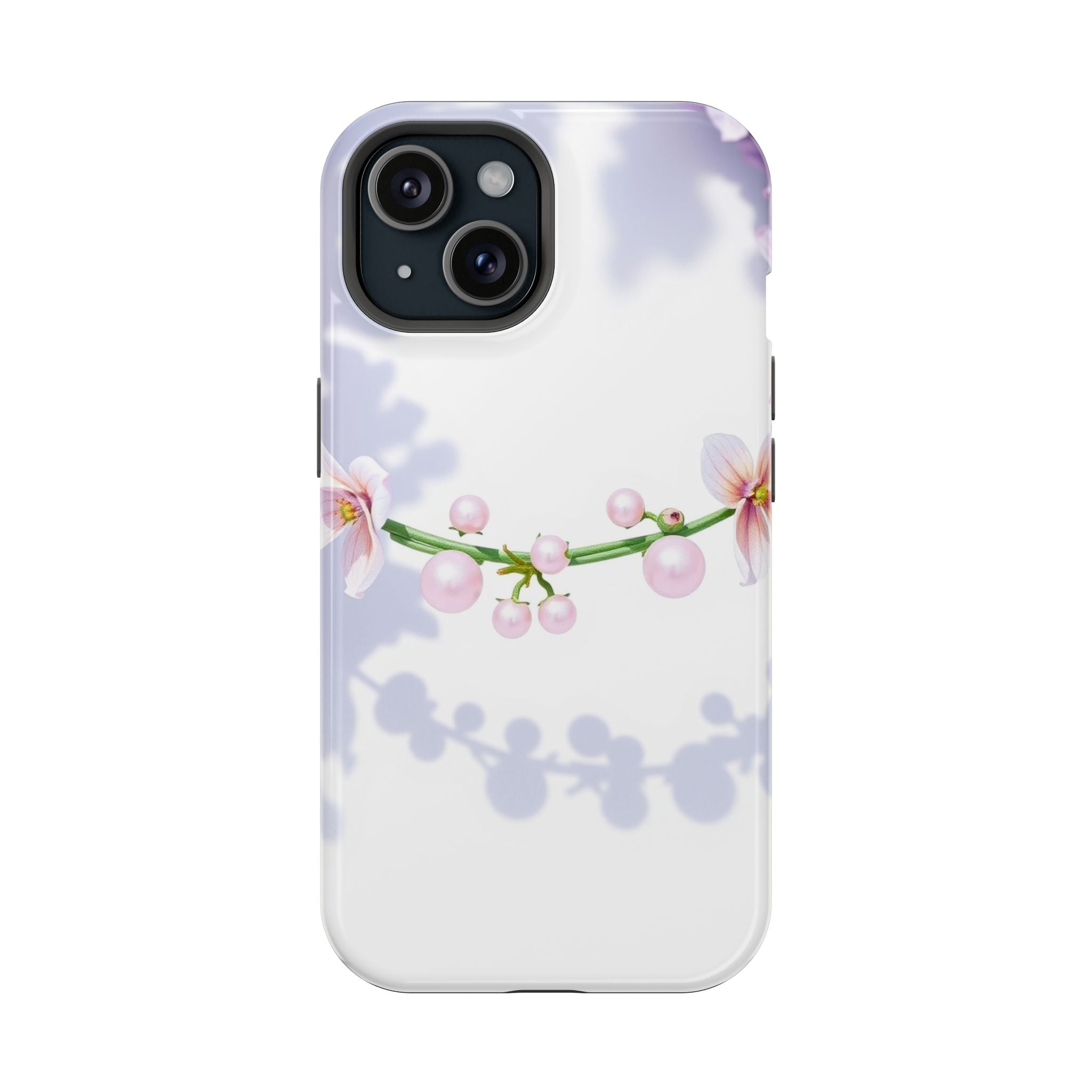iPhone Vibrant Floral Crown Design Clean Minimal Snap Cas Slim Snap Case · iPhon