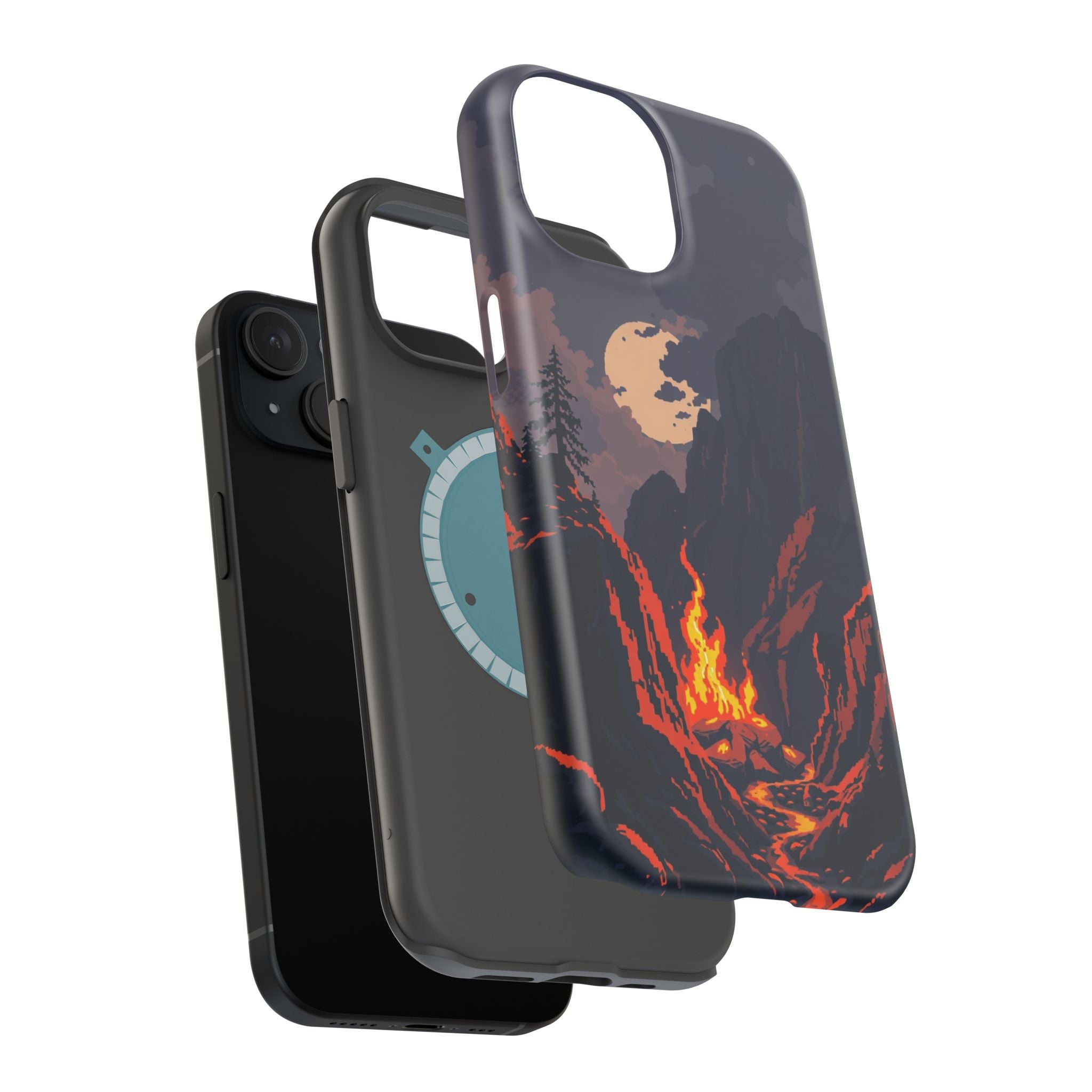 iPhone Wildfire Glow Mystic Art 13 Bold Modern Everyday Snap Case · iPhone Case