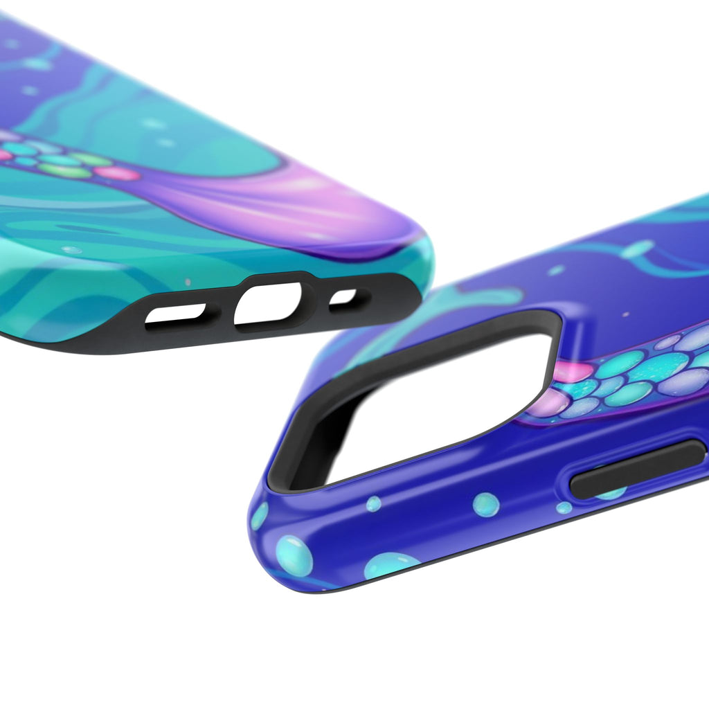 iPhone Mermaid Tail Swirl Kids Fun iPhone Phone Case Gift Artistic · iPhone Case
