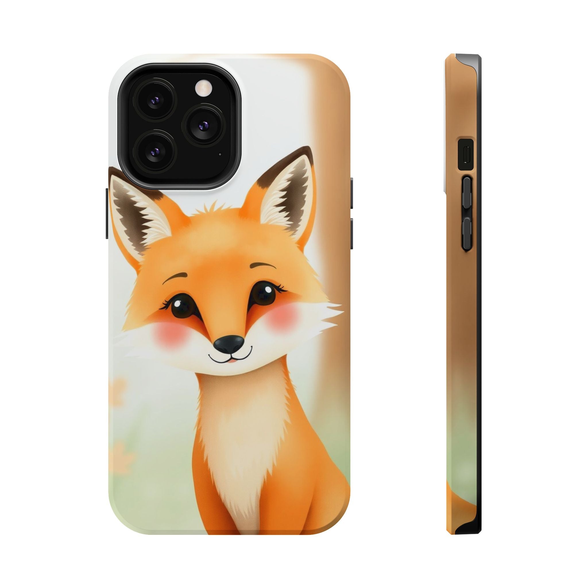 iPhone Watercolor Fox Portrait Kids Fun iPhone Phone Case Gift Slim · iPhone Cas