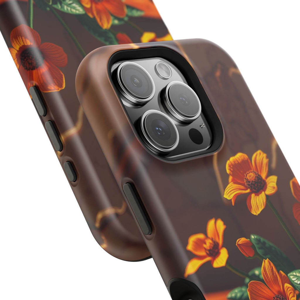 iPhone Floral Terrazzo Bold Art Slim Everyday Designer Case · iPhone Case