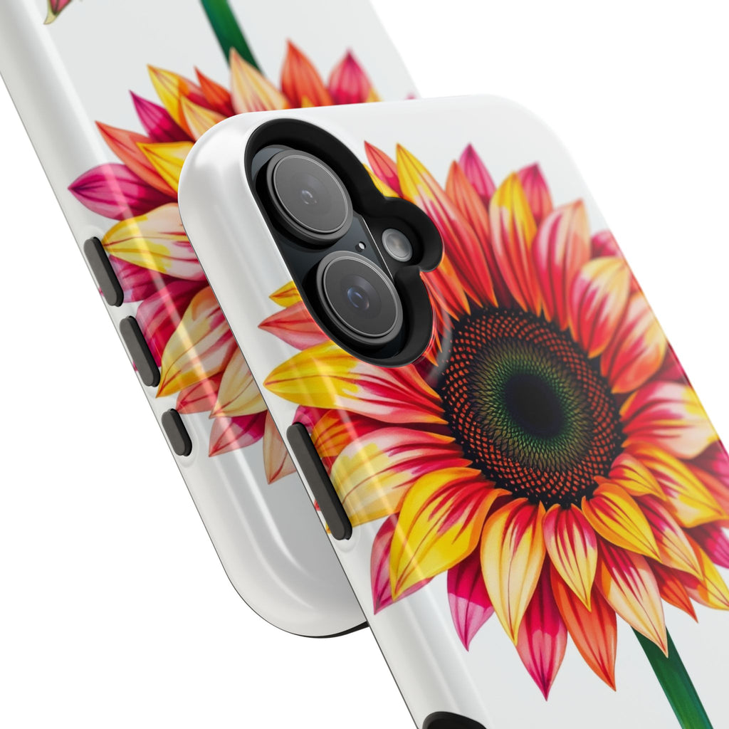 iPhone Sunflower Pop Vibrant Watercolor Slim Snap Case · iPhone Case