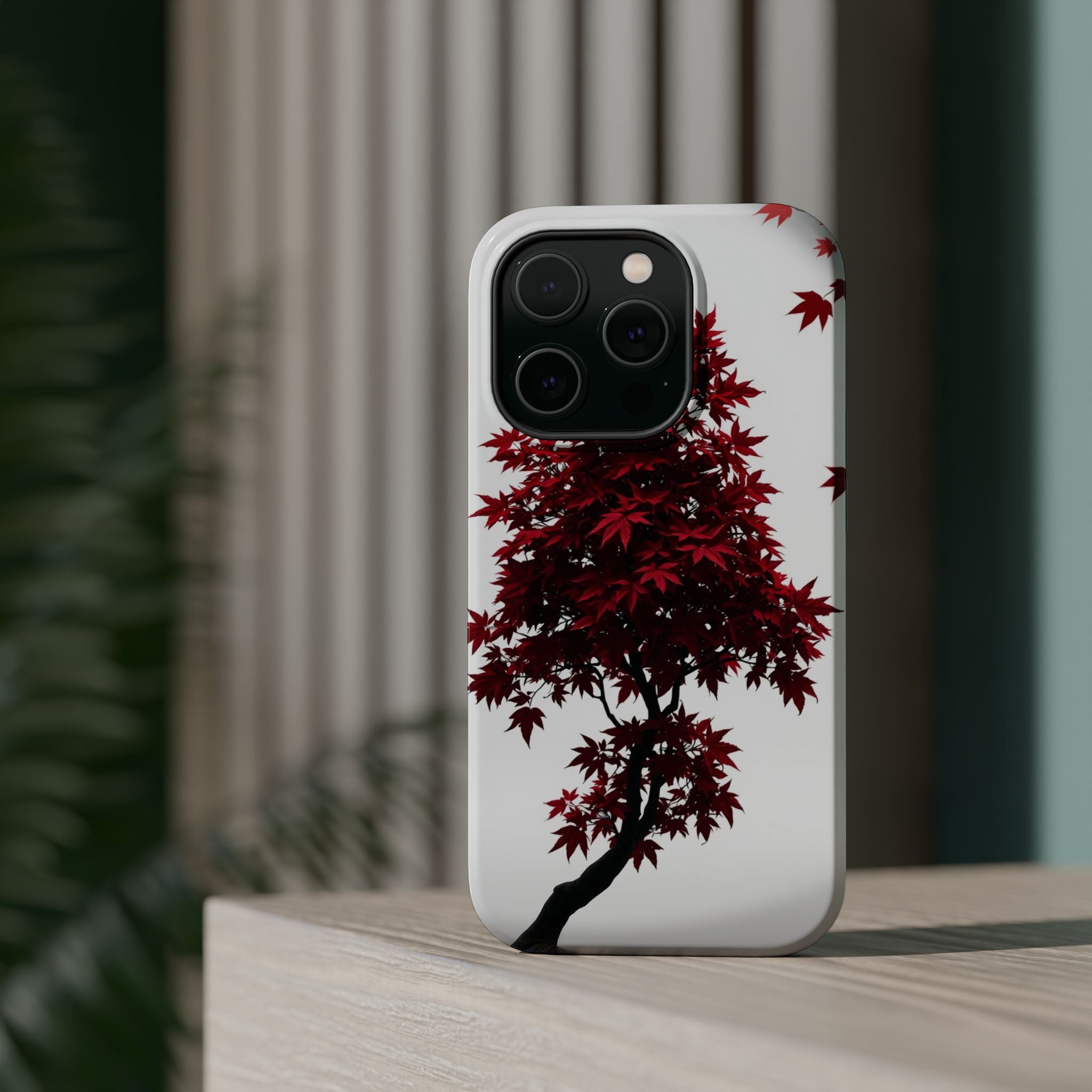 iPhone Autumn Maple 3D Digital Slim Everyday Designer Case · iPhone Case