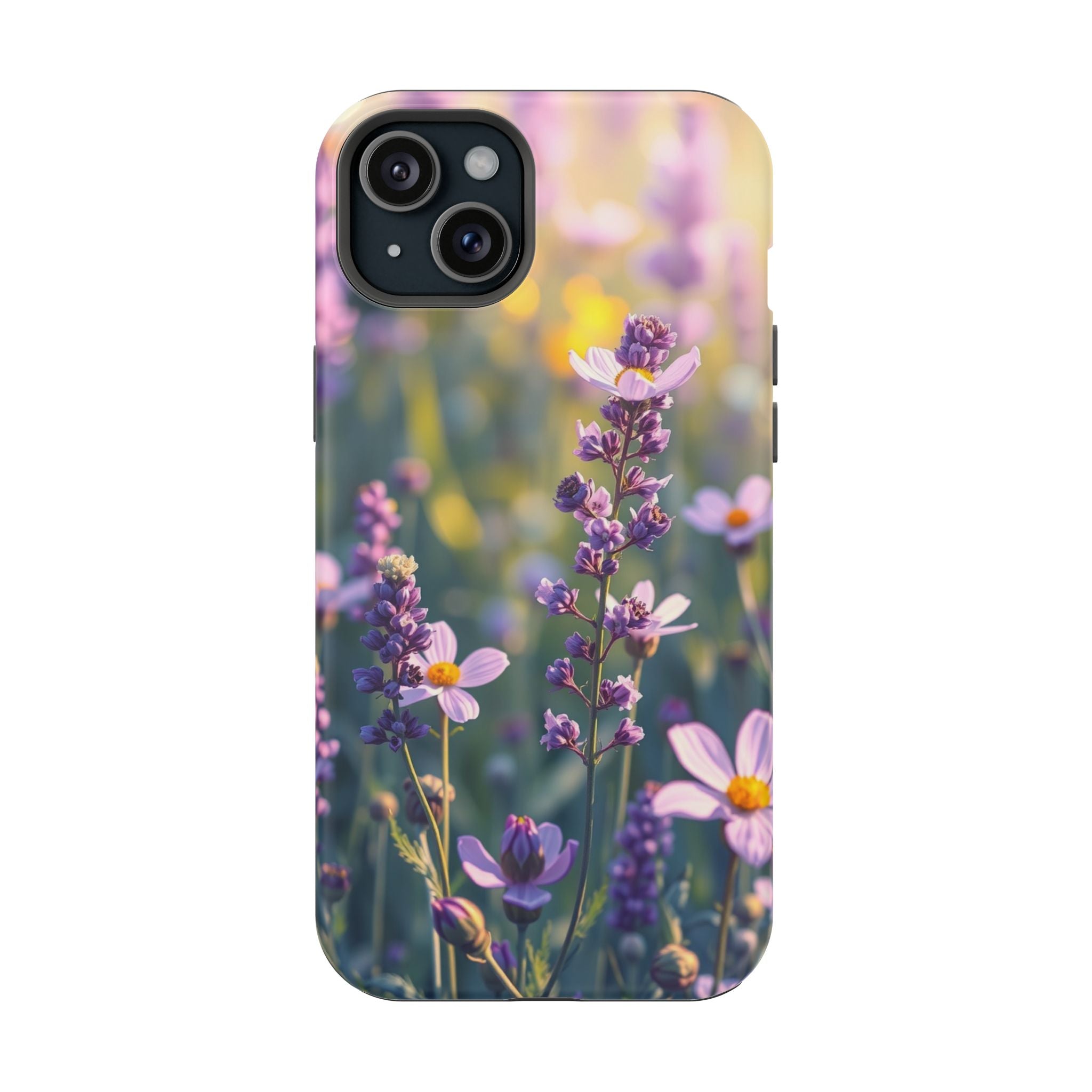 iPhone Lavender And Pearl Wildflower Field Slim iPhone Everyday · iPhone Case