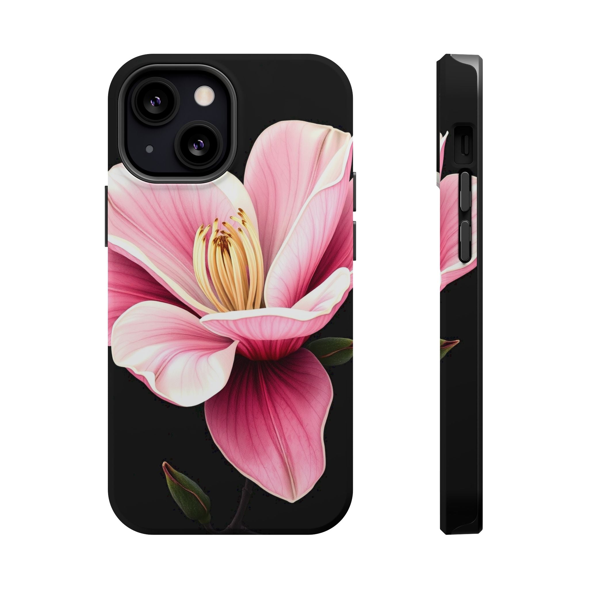 iPhone Magnolia Dream Dark Gothic Ink Slim Everyday Designer Case · iPhone Case