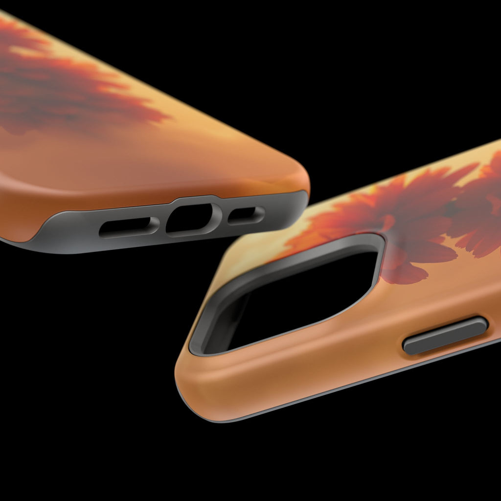 iPhone Ranunculus Stack 3D Digital Bold Modern Everyday Snap Case · iPhone Case