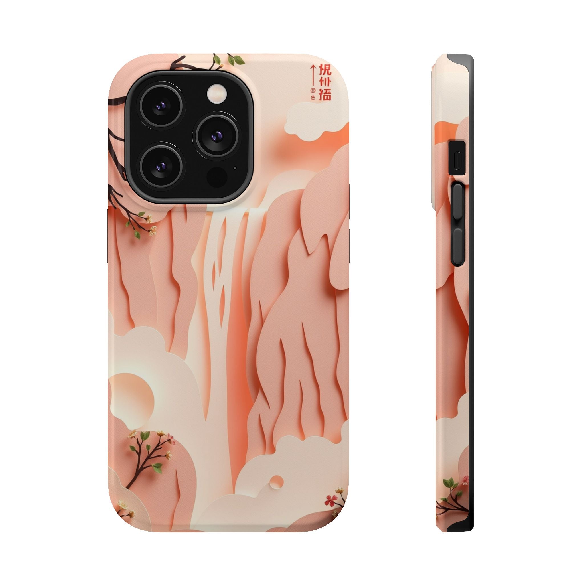 iPhone Waterfall Mist Electric Art Bold Modern Everyday Snap Case · iPhone Case