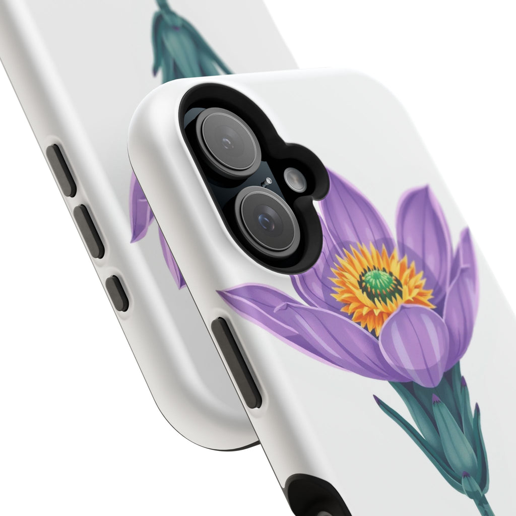 iPhone Indigo And Violet Desert Flower Slim Everyday Designer Case · iPhone Case