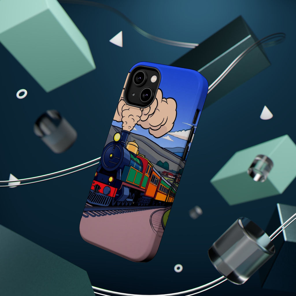 iPhone Steam Locomotive Puff Kids Fun iPhone Phone Case Gift Slim · iPhone Case