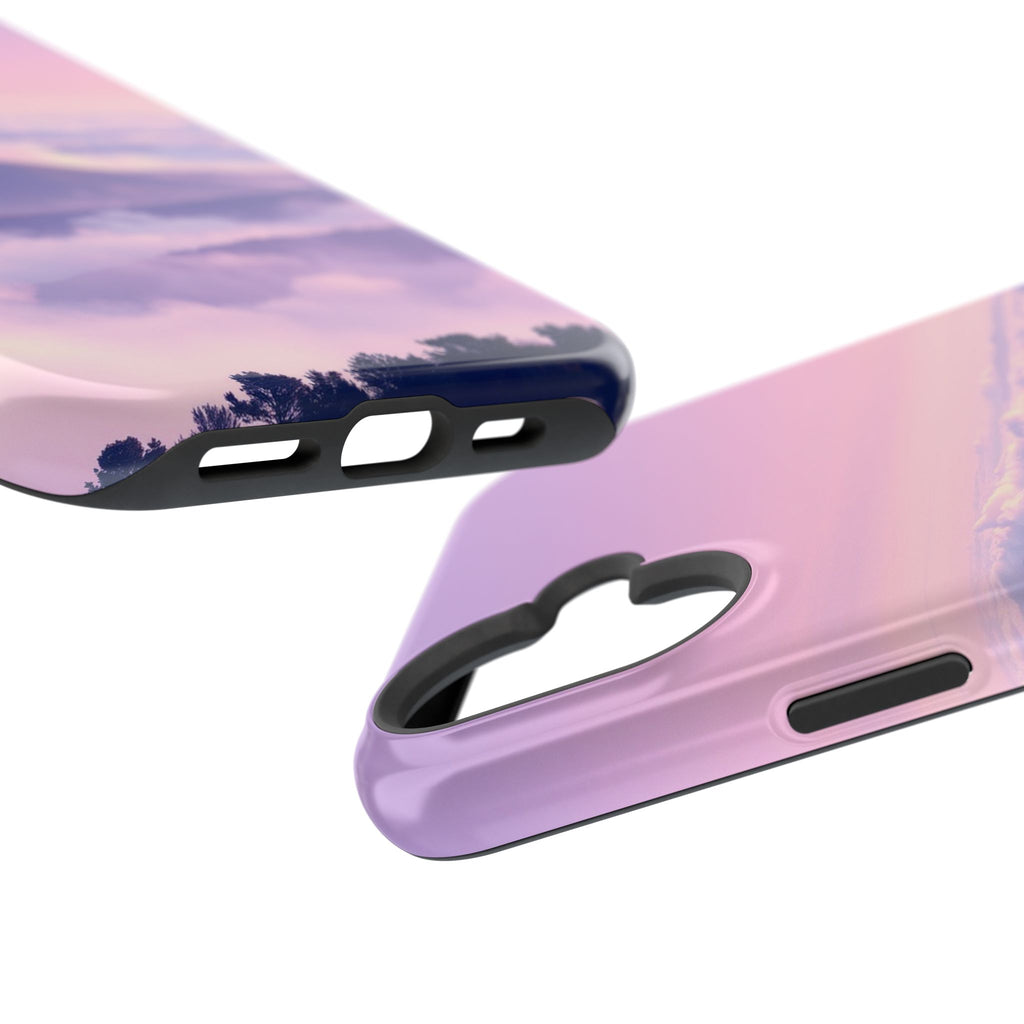 iPhone Fog Rolling Over Hills Electric Art Slim iPhone Everyday · iPhone Case