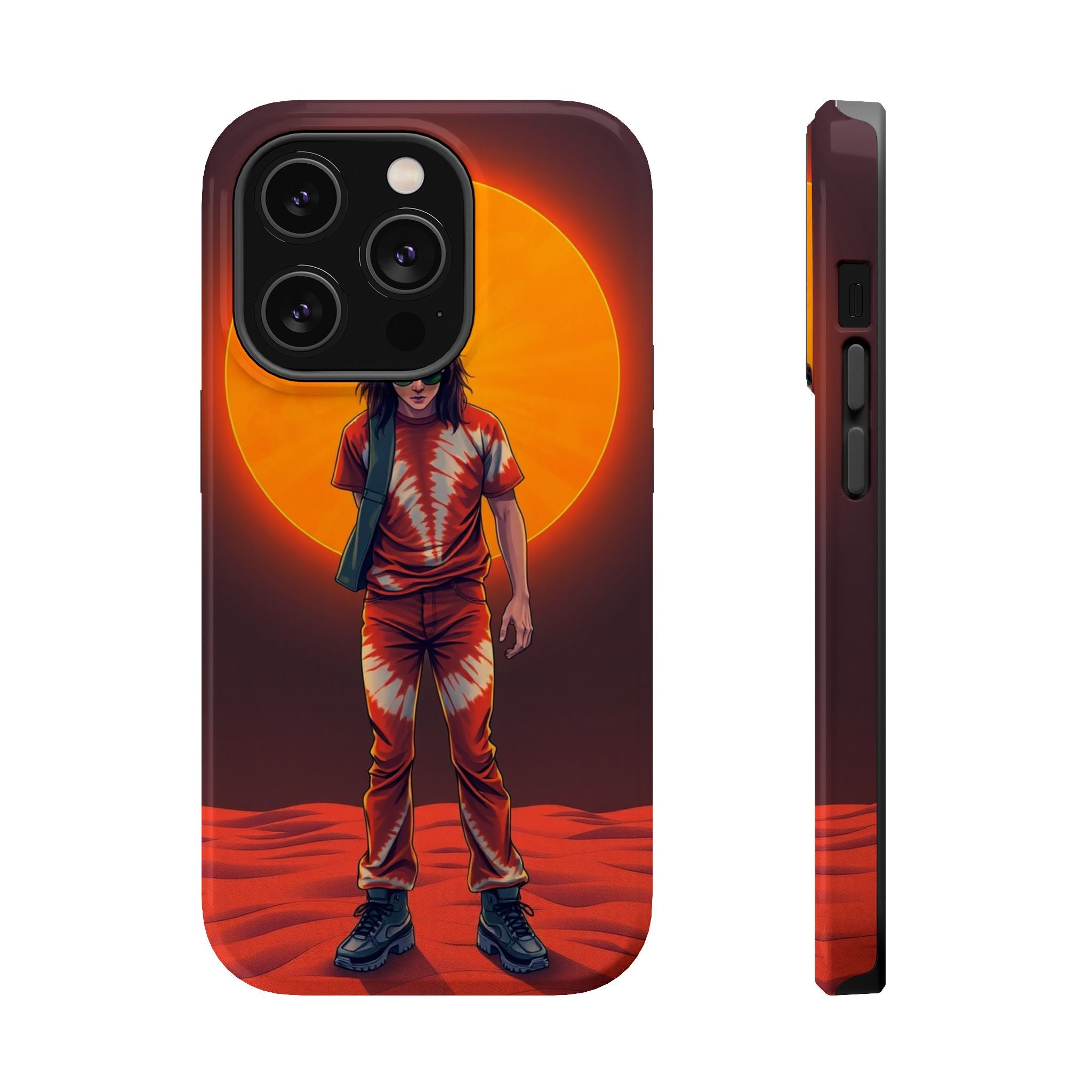iPhone Tie-Dye 60s Enchanted Art Bold Modern Everyday Snap Case · iPhone Case