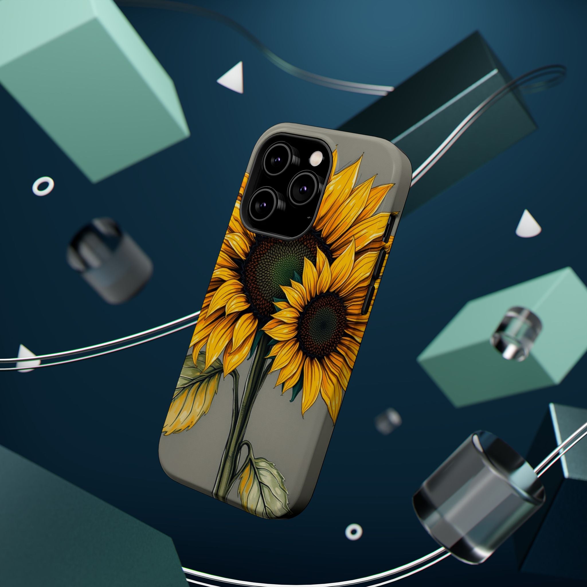 iPhone Sunflower Pop Bold Art Slim Everyday Designer Case · iPhone Case