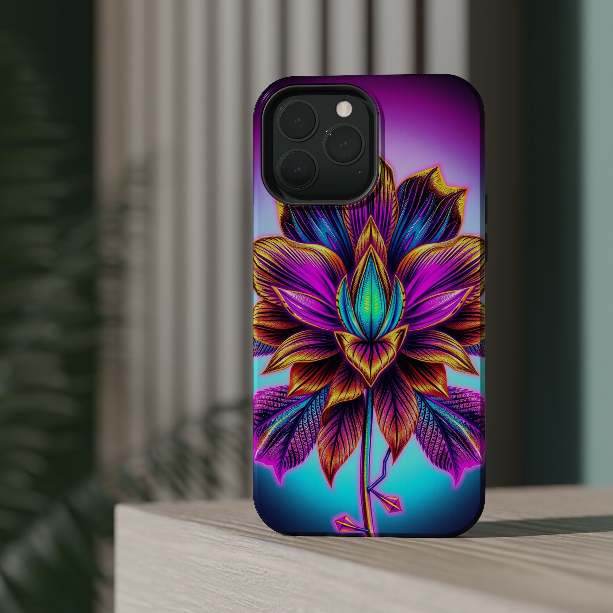 iPhone Floral Gold Foil Mystic Art Bold Modern Everyday Snap Case · iPhone Case