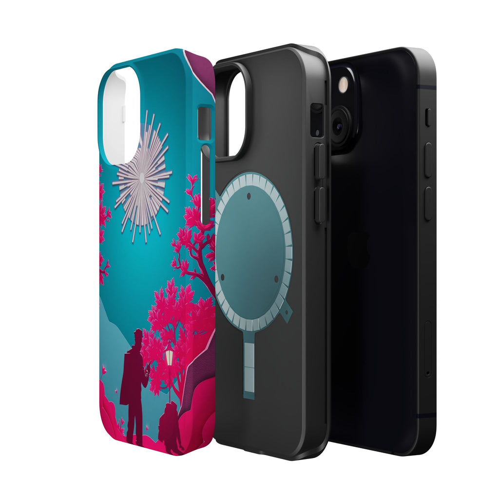 iPhone Bud Burst Paper Cut Art Slim Everyday Designer Case · iPhone Case