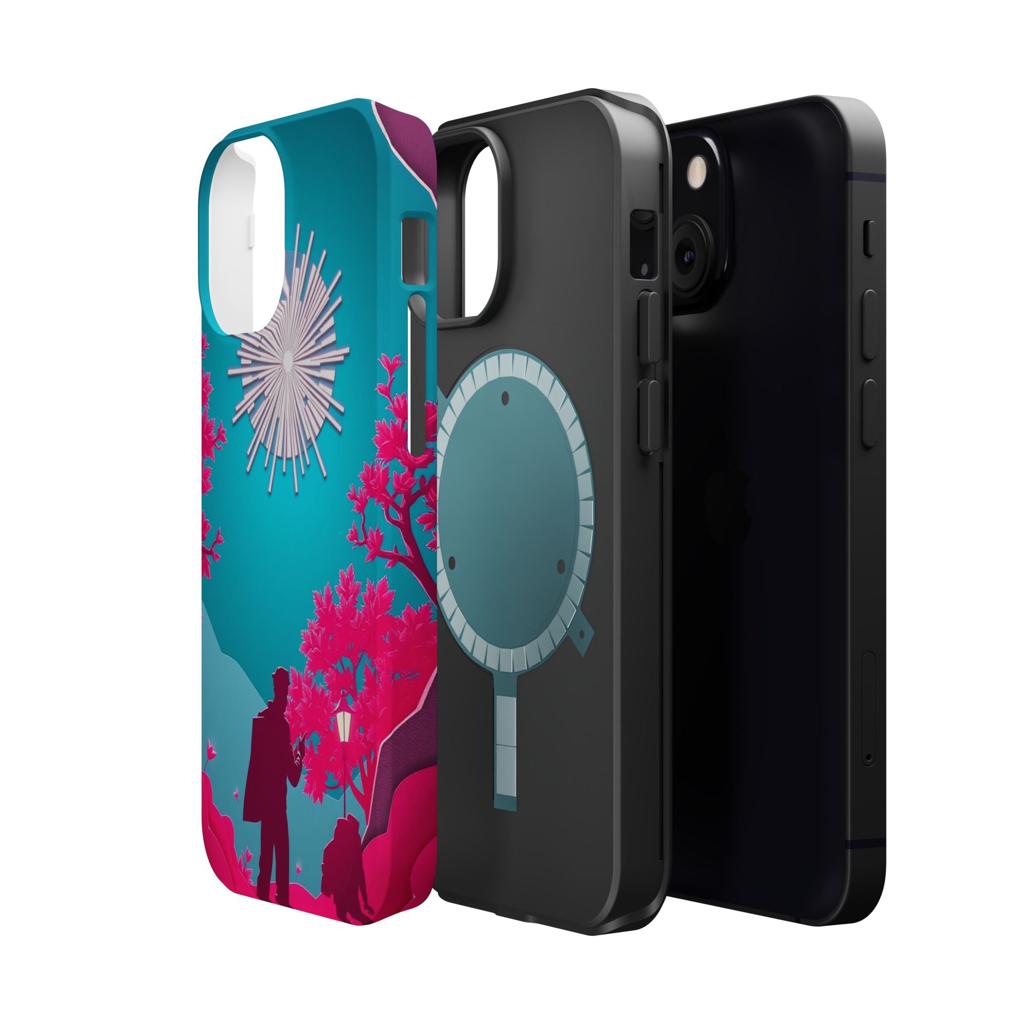 iPhone Bud Burst Paper Cut Art Slim Everyday Designer Case · iPhone Case