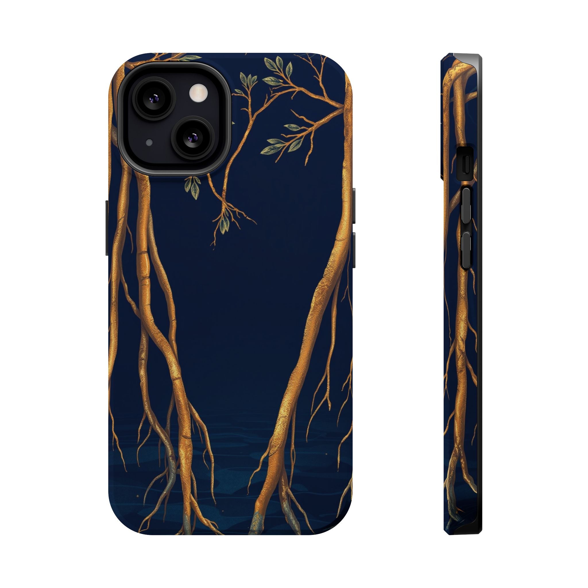 iPhone Mangrove Roots Electric Art Bold Modern Everyday Snap Case · iPhone Case