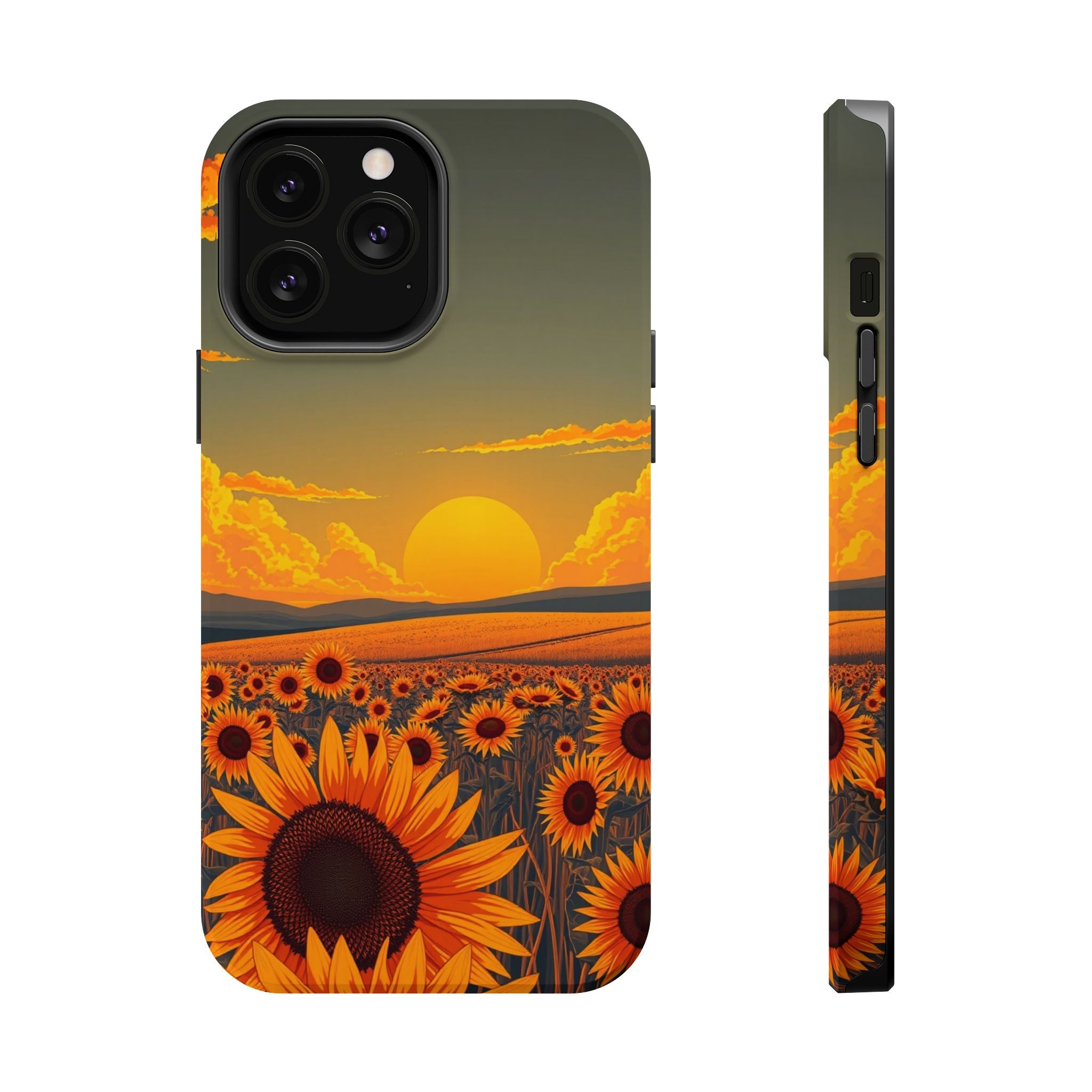 iPhone Vibrant Sunflower Prairie Design Slim Everyday iPhone Designer · iPhone C
