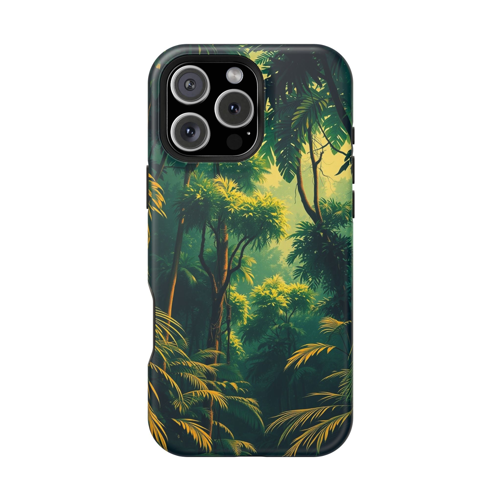 iPhone Rainforest Canopy Vintage Retro Poster Slim iPhone Everyday · iPhone Case