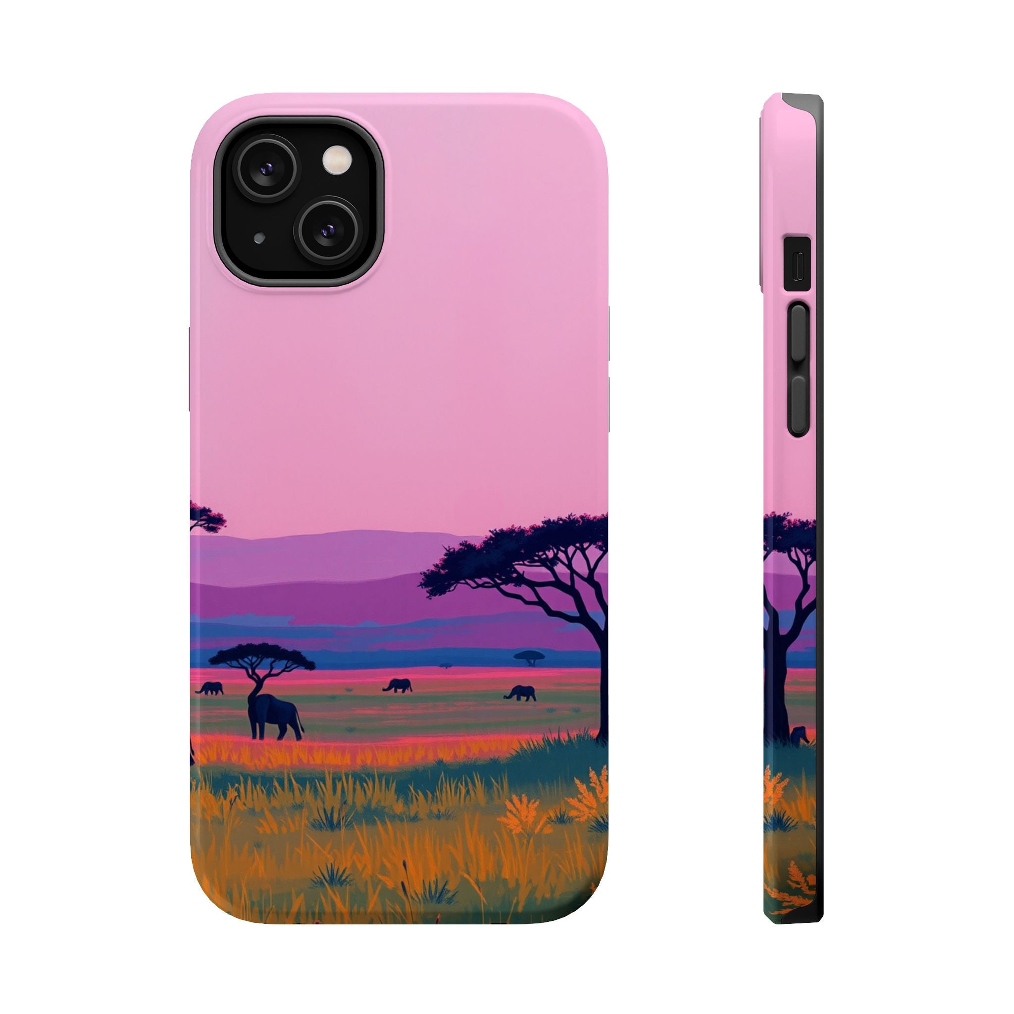 iPhone Savanna Horizon Electric Art Slim Everyday Designer Case · iPhone Case