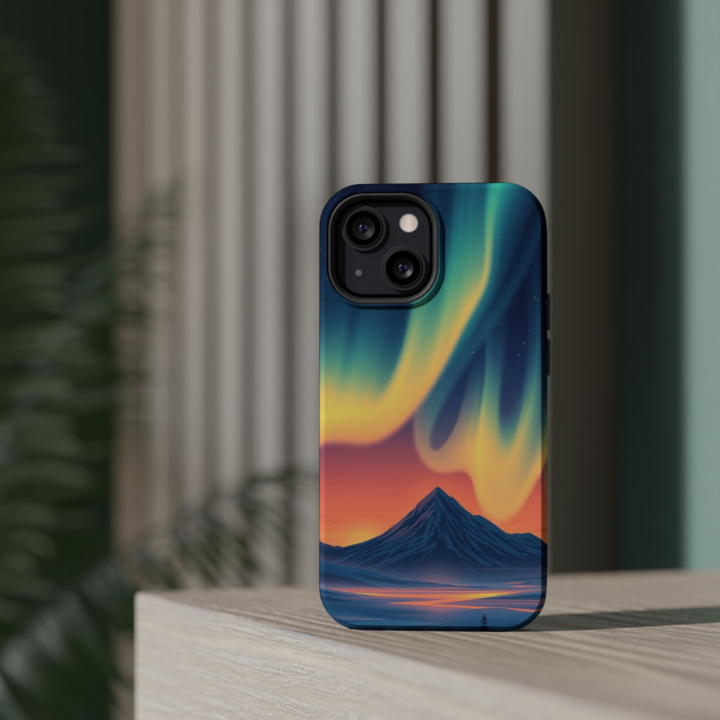 iPhone Northern Lights Dreamy Ethereal Slim Everyday Designer Case · iPhone Case