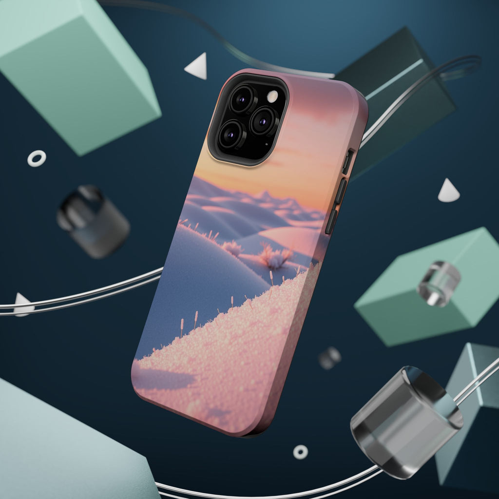 iPhone Snow Field 3D Digital Slim Everyday Designer Case · iPhone Case