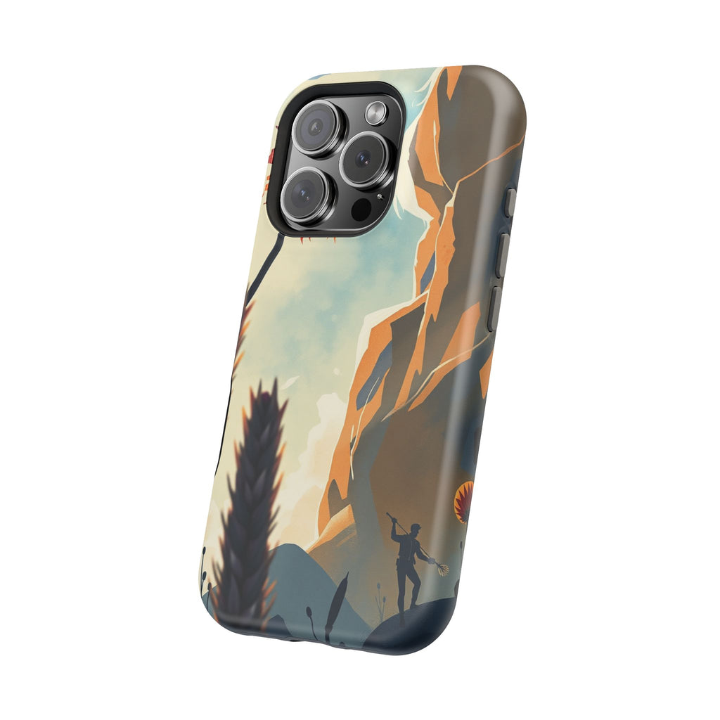 iPhone Bud Burst Vibrant Watercolor Artistic Everyday Cas Slim Snap Case · iPhon