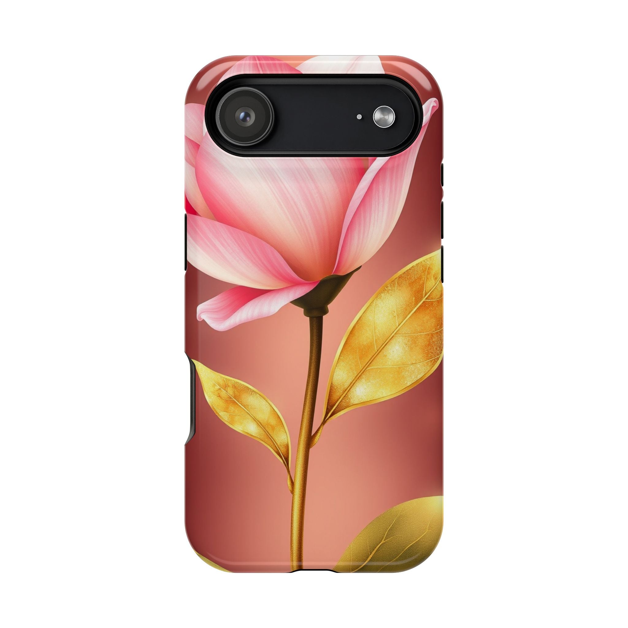 iPhone Dreamy Bloom and Leaf Design 14 Slim Everyday Designer Case · iPhone Case