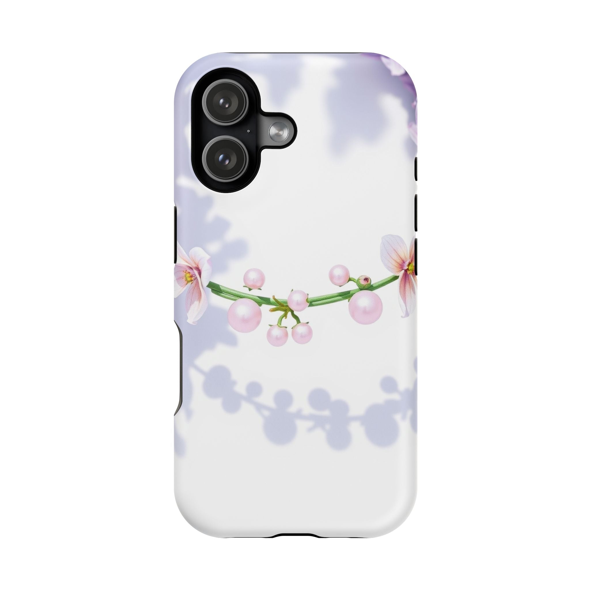 iPhone Vibrant Floral Crown Design Clean Minimal Snap Cas Slim Snap Case · iPhon