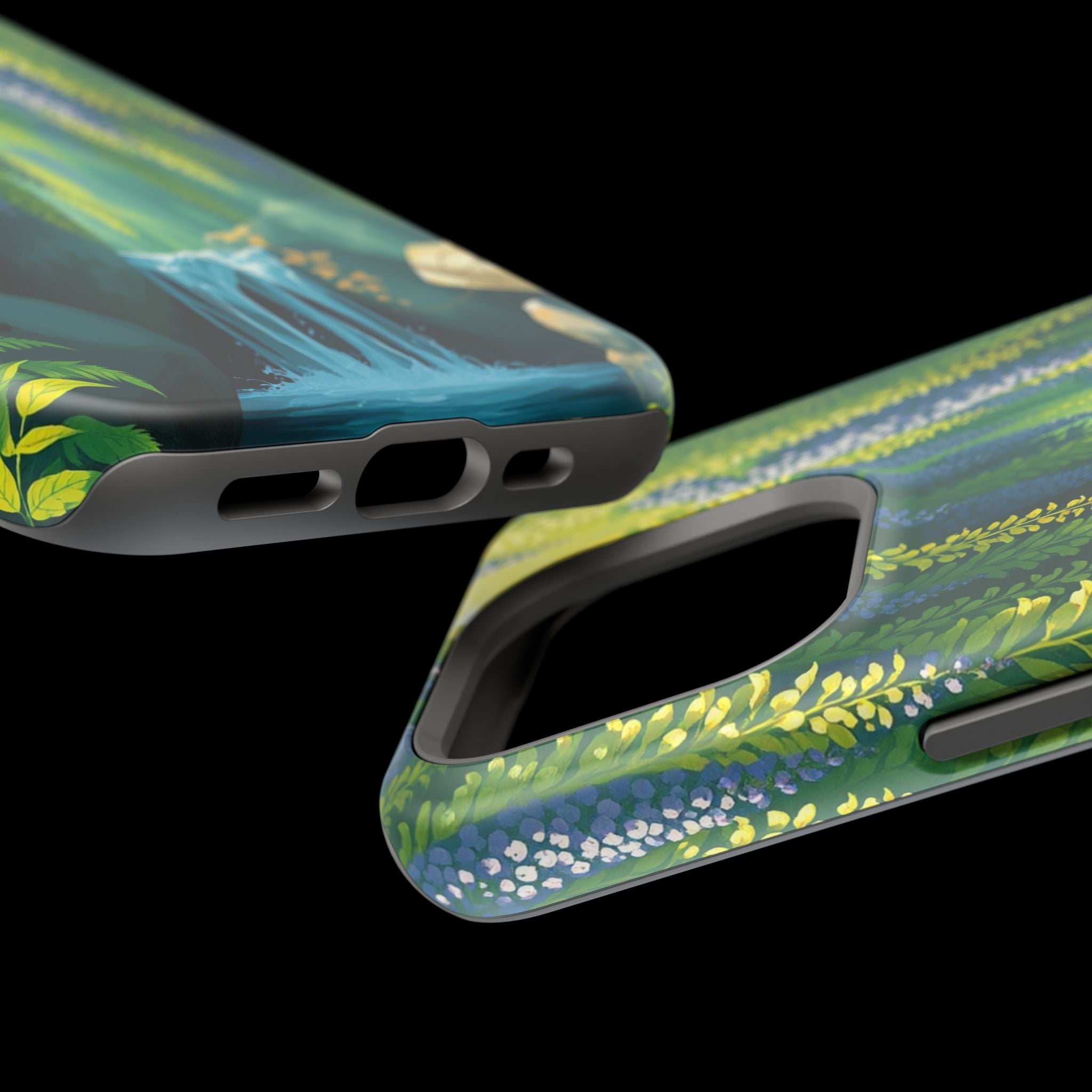 iPhone Wisteria Cascade Mystic Art Bold Modern Everyday Snap Case · iPhone Case