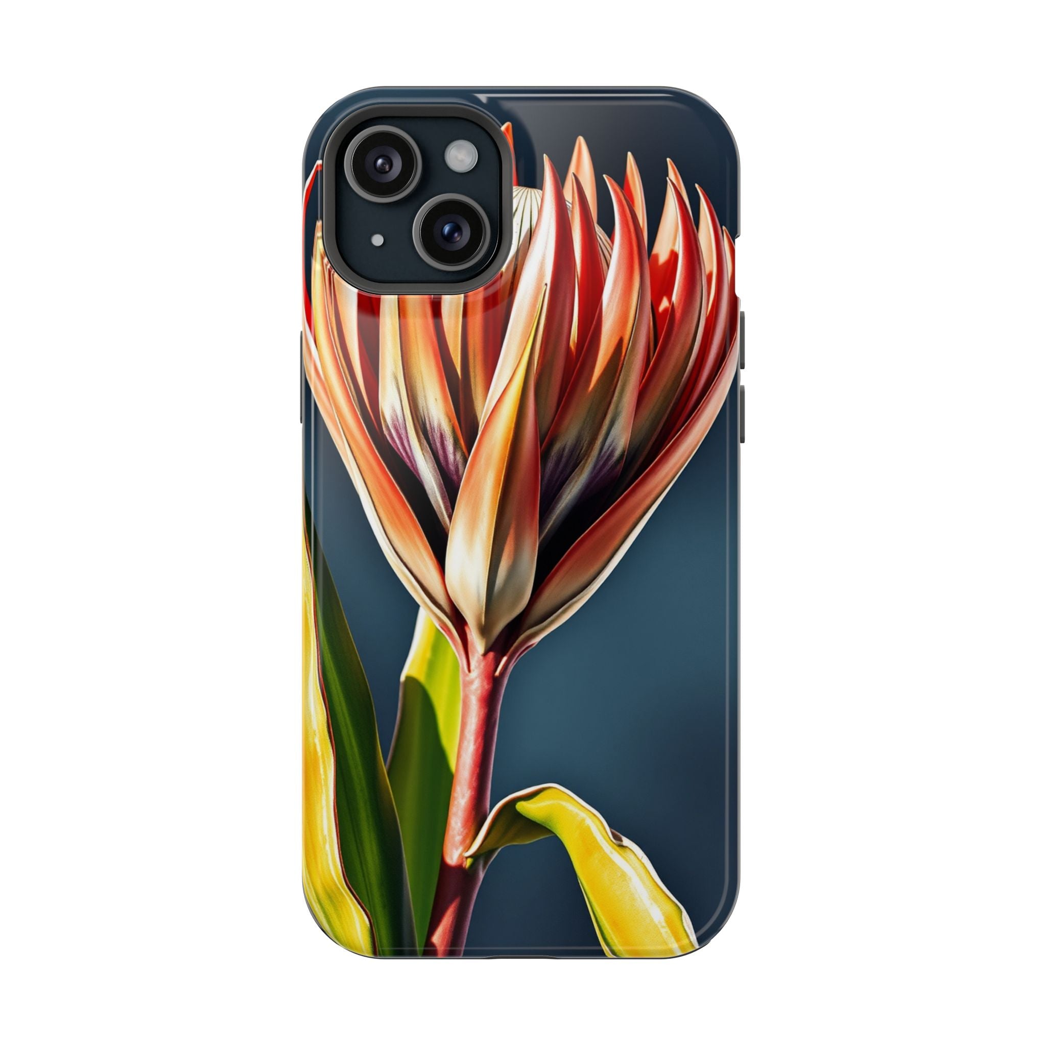 iPhone Protea Bold Vibrant Watercolor Slim Snap Case Ga · iPhone Case