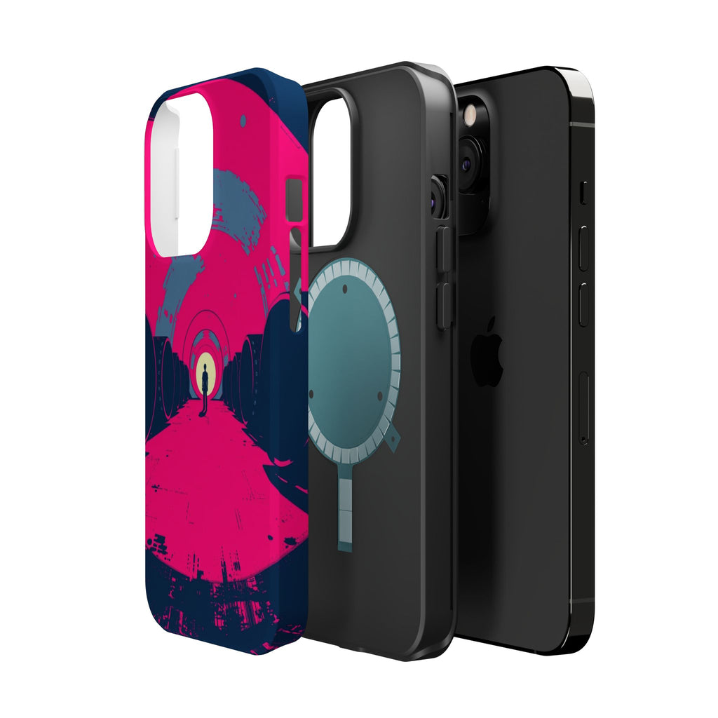 iPhone 1960s Mod Circles Bold Art Bold Modern Everyday Snap Case · iPhone Case