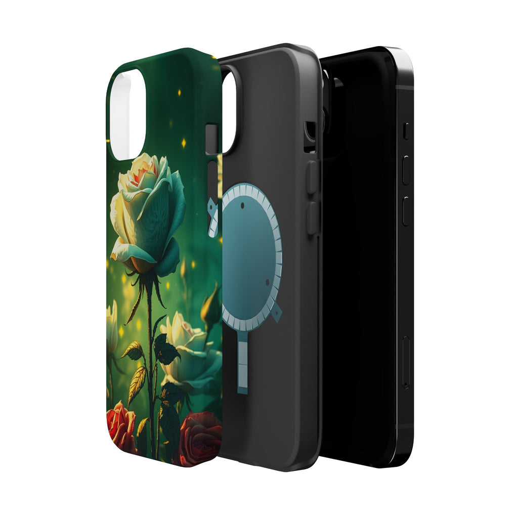 iPhone Earthy Rose Garden Design Bold Modern Everyday Snap Case · iPhone Case