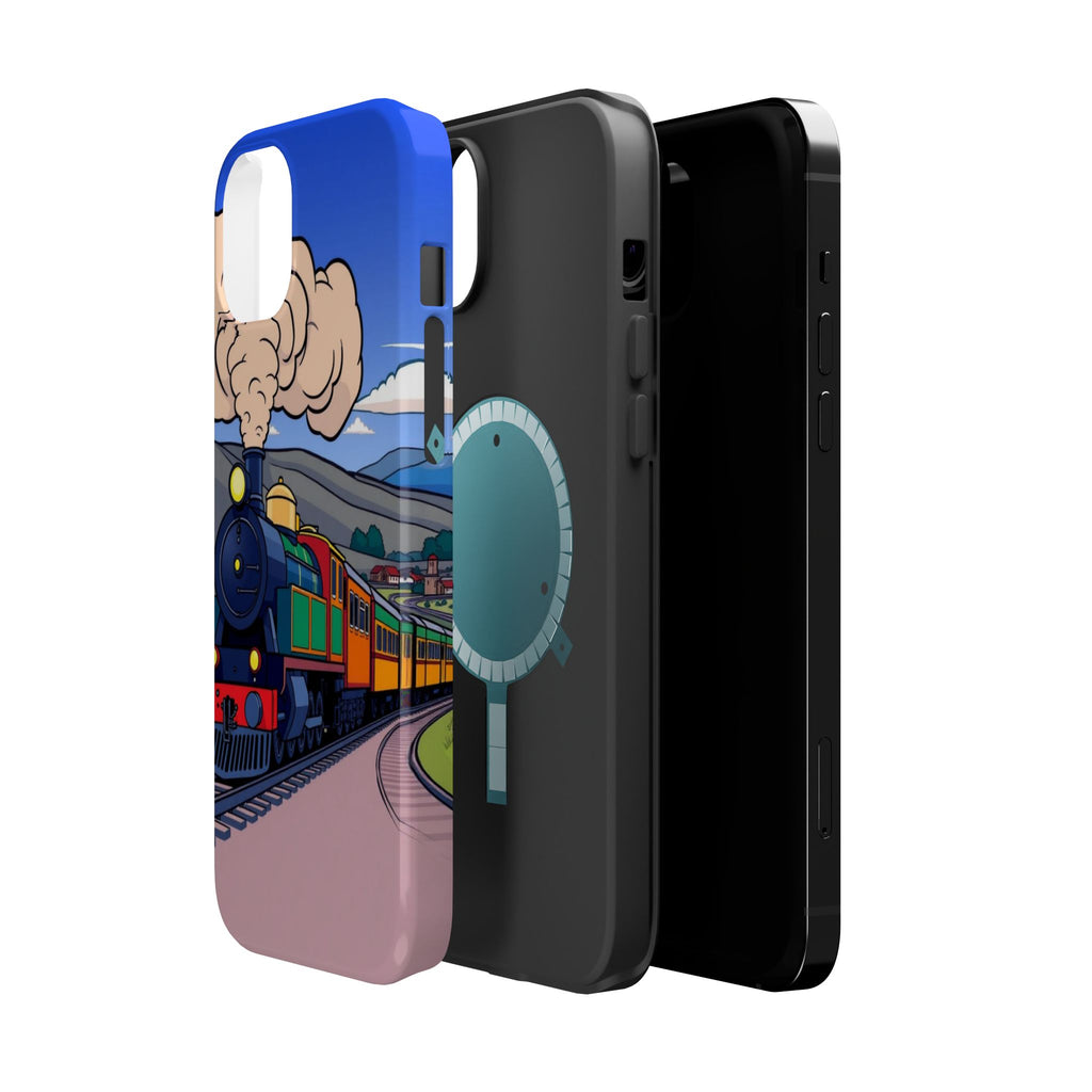 iPhone Steam Locomotive Puff Kids Fun iPhone Phone Case Gift Slim · iPhone Case