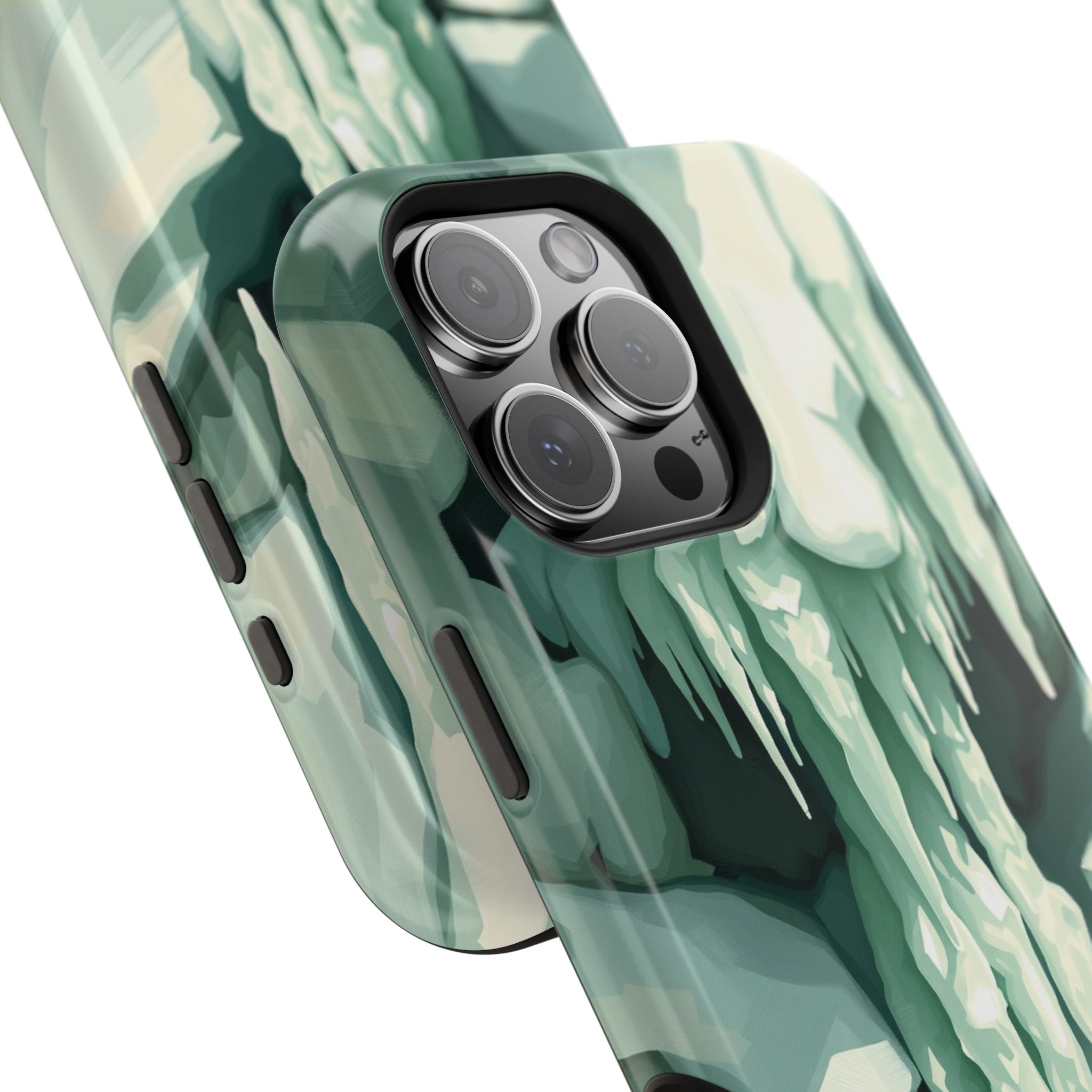 iPhone Earthy Icicle Formation Design Slim Everyday Designer Case · iPhone Case