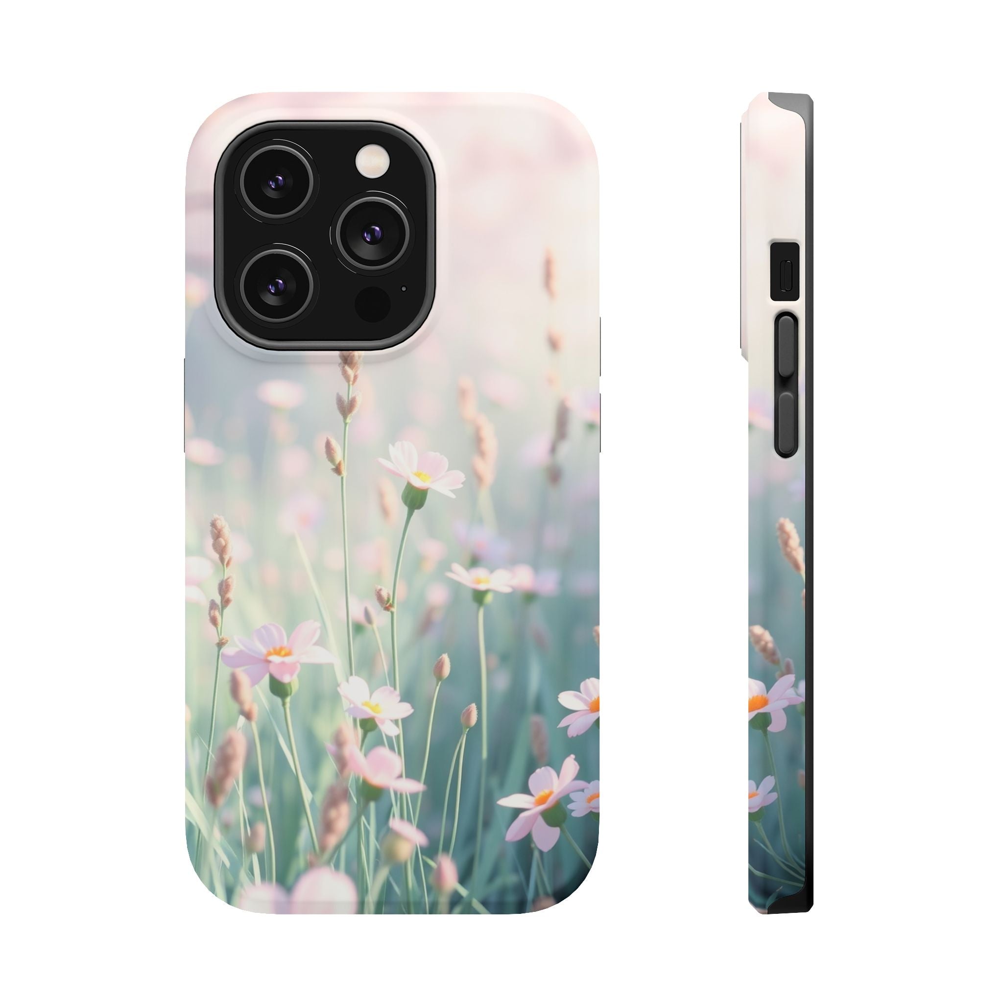iPhone Spring Meadow Pastel Kawaii Bold Modern Everyday Snap Case · iPhone Case