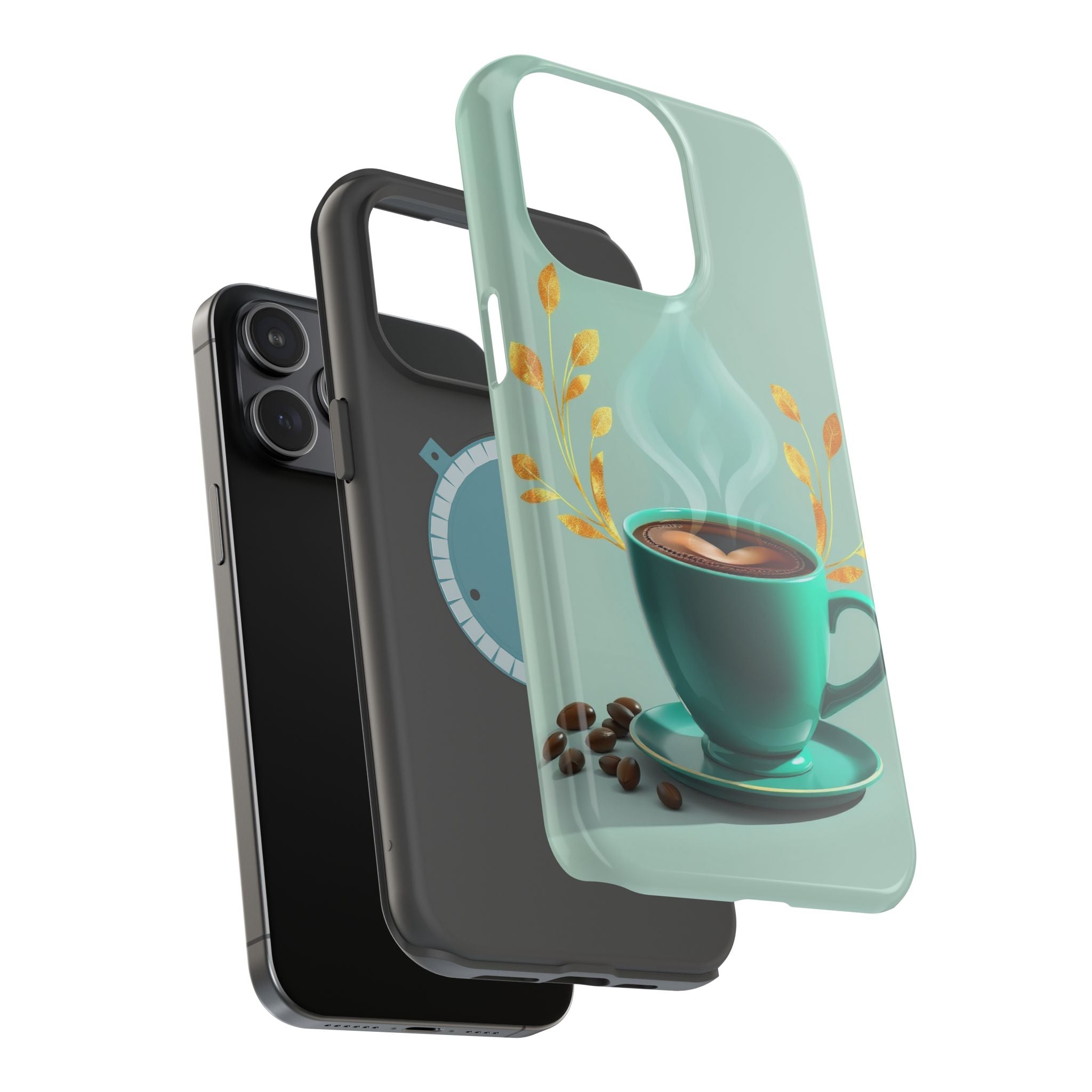 iPhone Radiant Emotional Support Coffee Design Soft Finish Everyday Case · iPhon