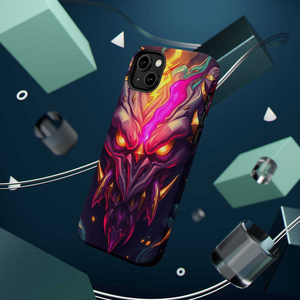 iPhone Chaos Goblin Energy Gold Foil Luxury Slim Everyday Designer Case · iPhone