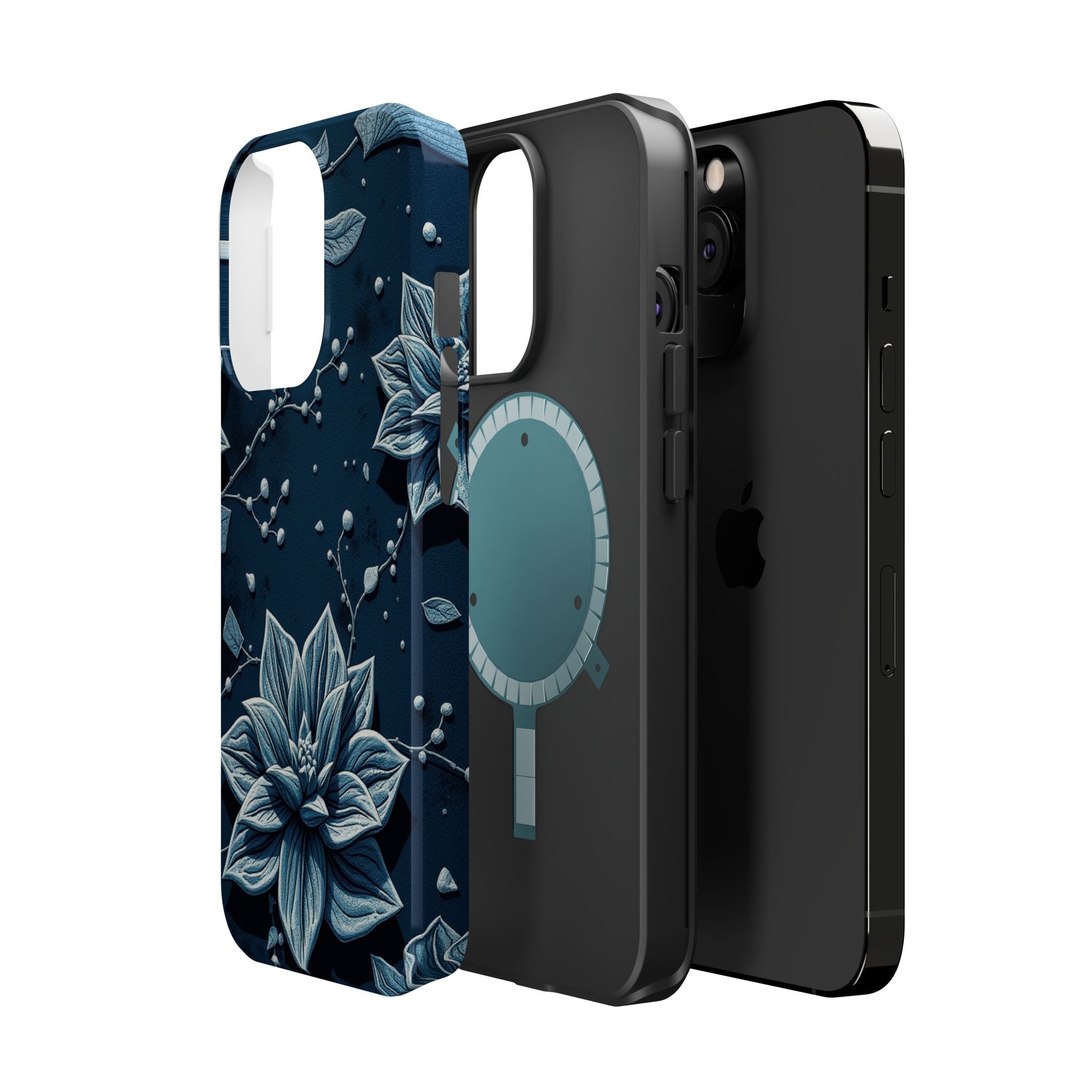 iPhone Floral Terrazzo Bold Art Slim Everyday Designer Case Galaxy · iPhone Case