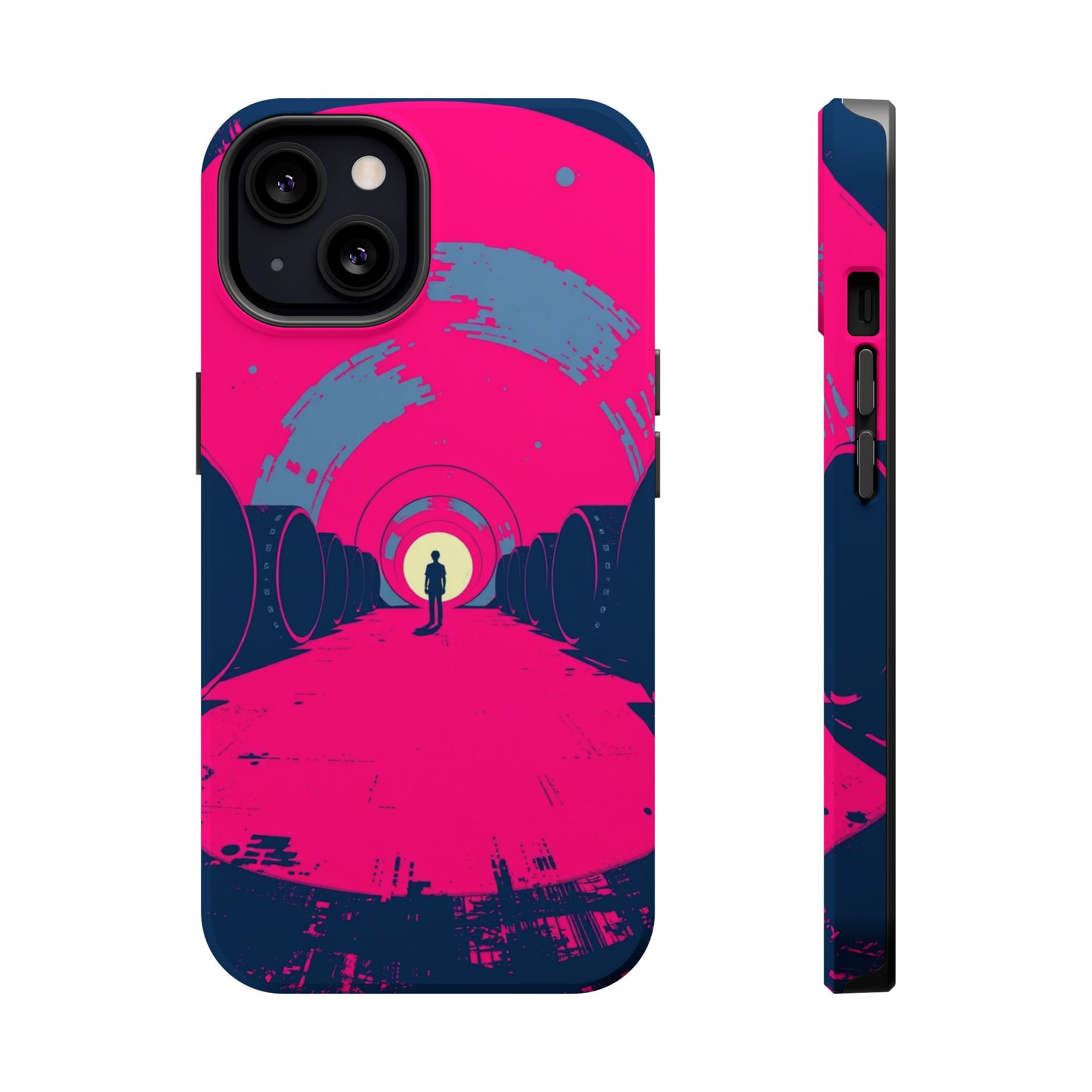 iPhone 1960s Mod Circles Bold Art Bold Modern Everyday Snap Case · iPhone Case