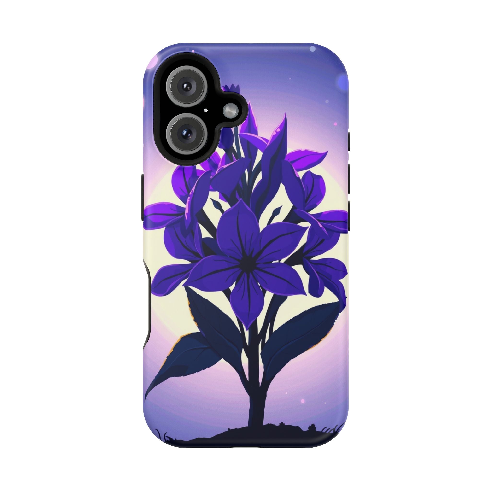 iPhone Floral Crown Mystic Art 13 Bold Modern Everyday Snap Case · iPhone Case