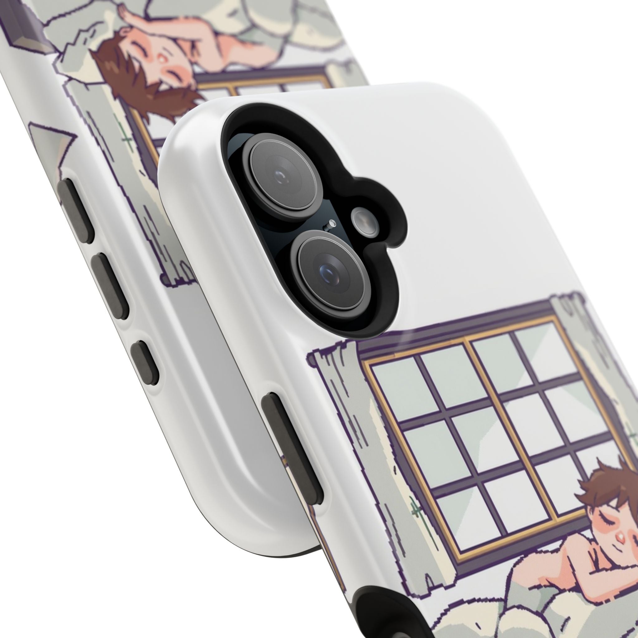 iPhone Do Not Disturb: Napping Bold Art Slim Everyday Designer Case · iPhone Cas