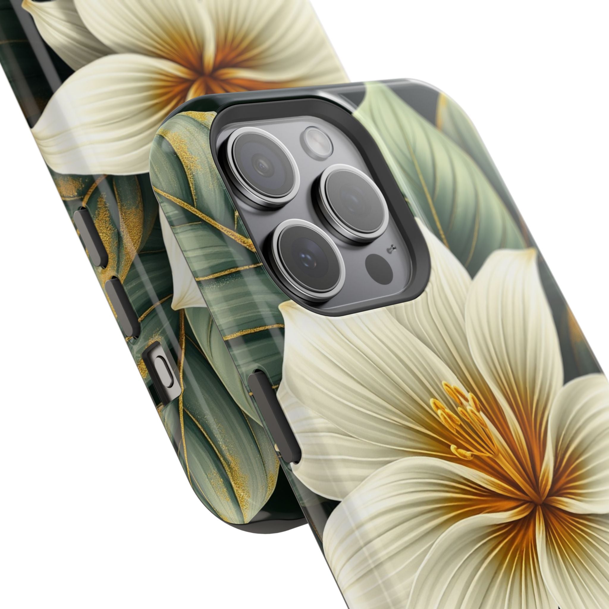 iPhone Radiant Tropical Bloom Design Slim Everyday Designer Case · iPhone Case