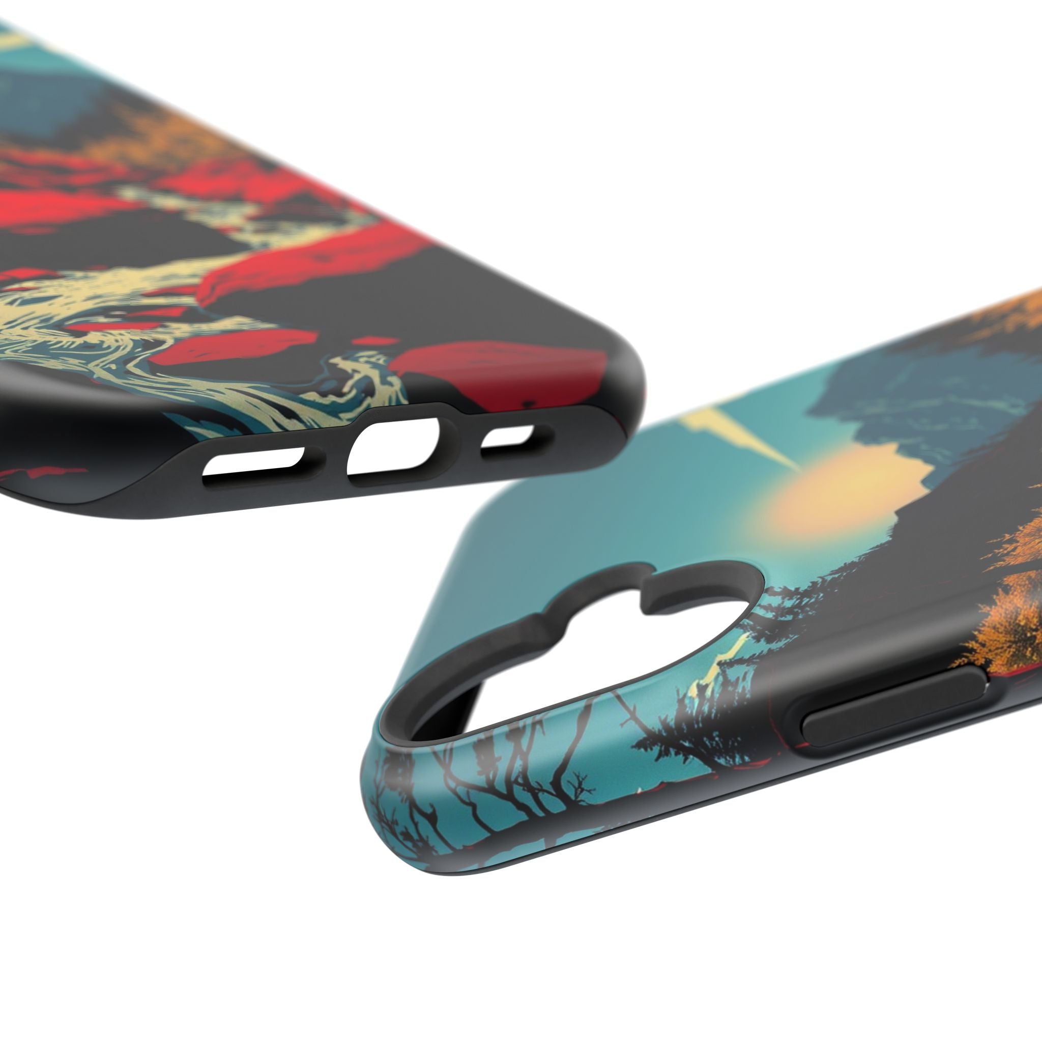 iPhone Earthy Spring Creek Design Bold Modern Everyday Snap Case · iPhone Case