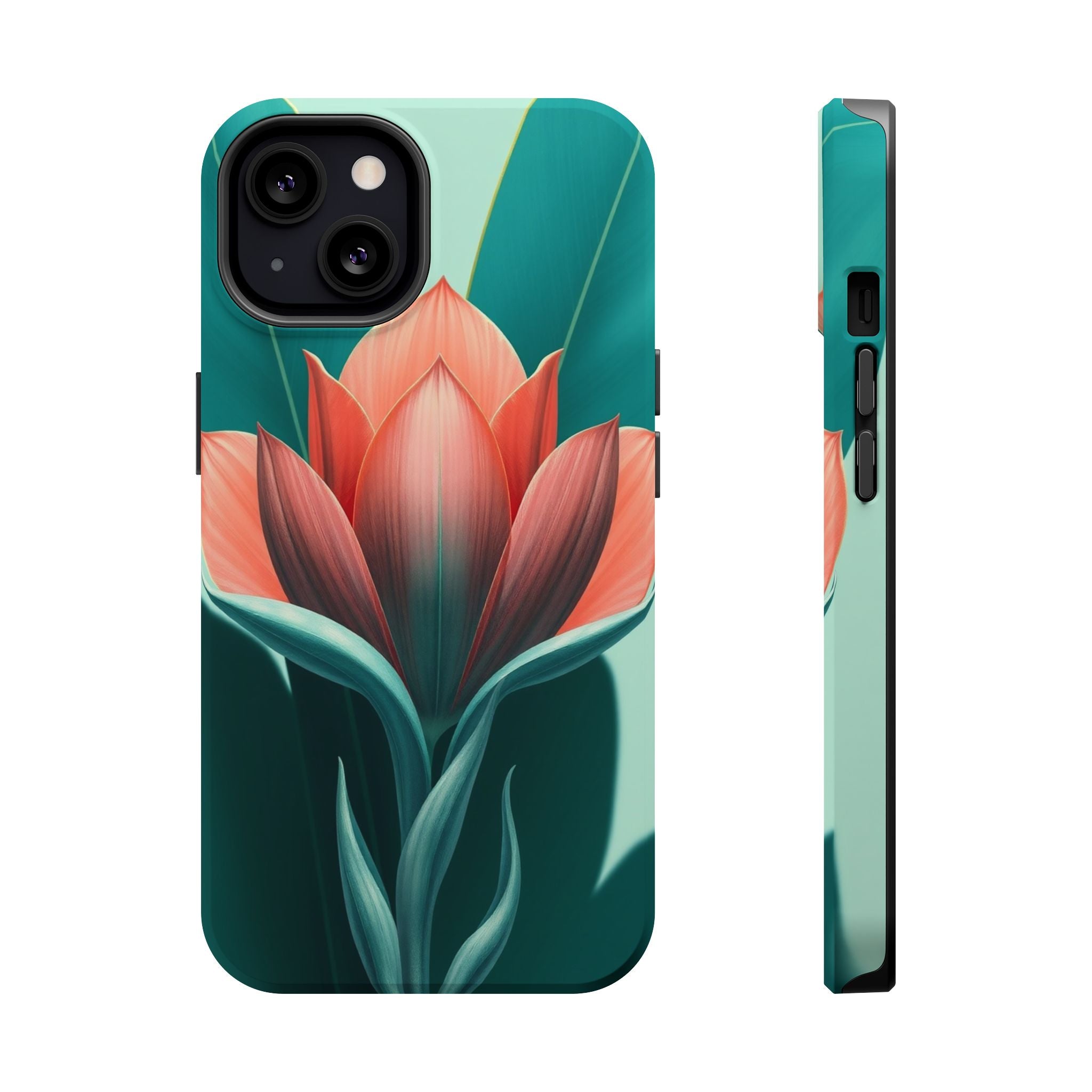 iPhone Dreamy Botanical Illustration Design Soft iPhone 14 Finish · iPhone Case