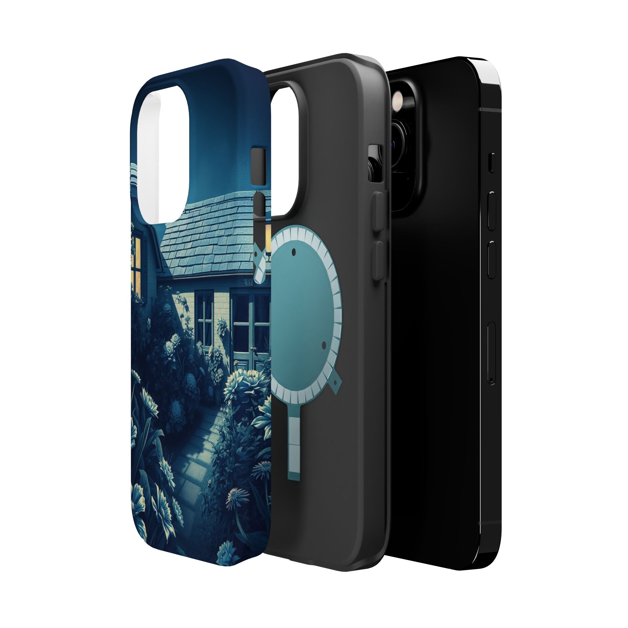 iPhone Cottage Garden Vintage Retro Poster Slim iPhone Everyday · iPhone Case