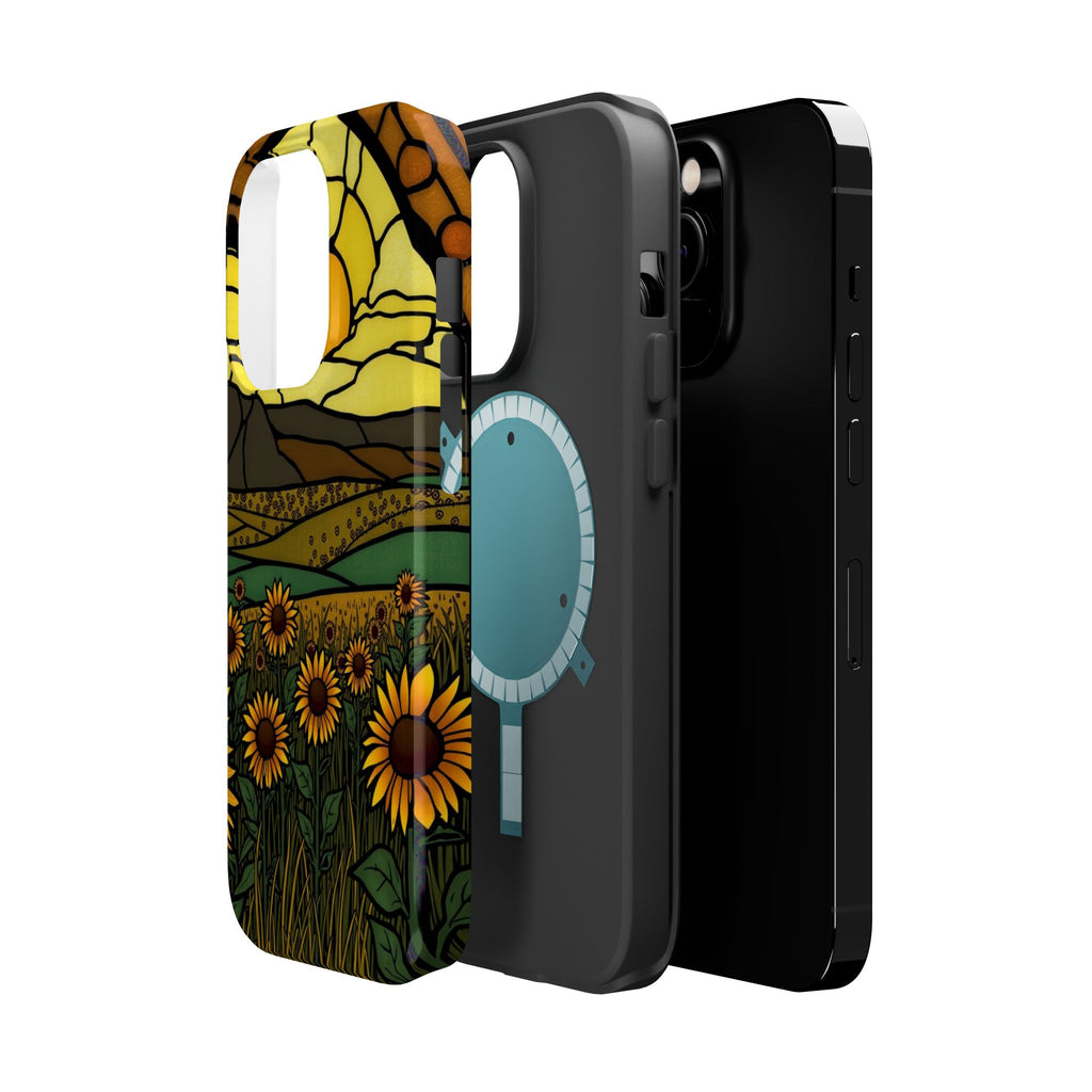 iPhone Sunflower Prairie Enchanted Art Slim Everyday Designer Case · iPhone Case