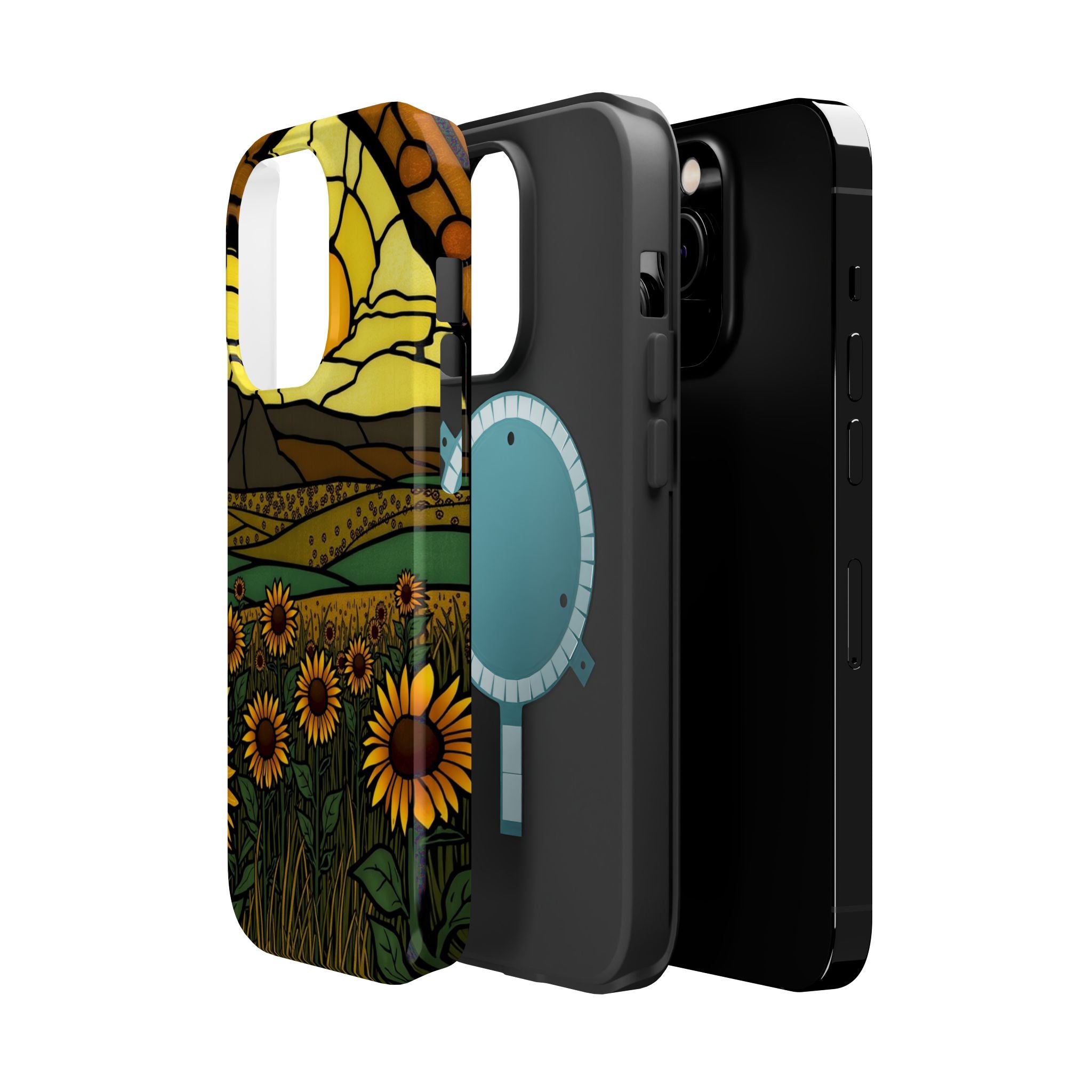 iPhone Sunflower Prairie Enchanted Art Slim Everyday Designer Case · iPhone Case